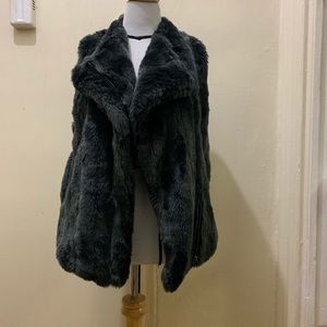 Faux Fur Coat Vest